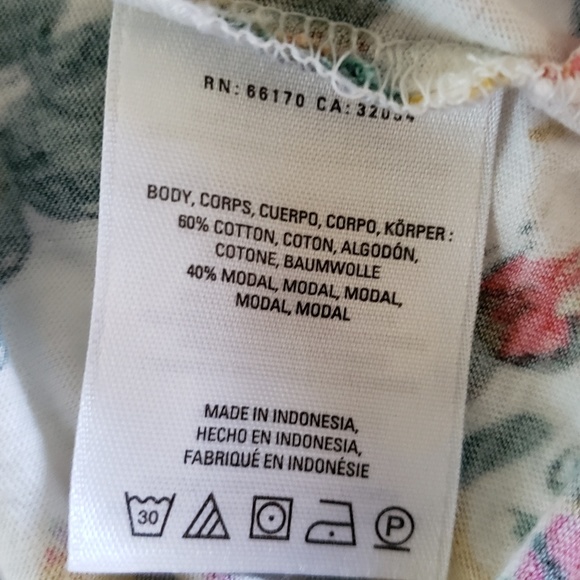 ANTHROPOLOGIE Floral 2 Piece Set Maeve/Meadow Rue - Picture 4 of 8